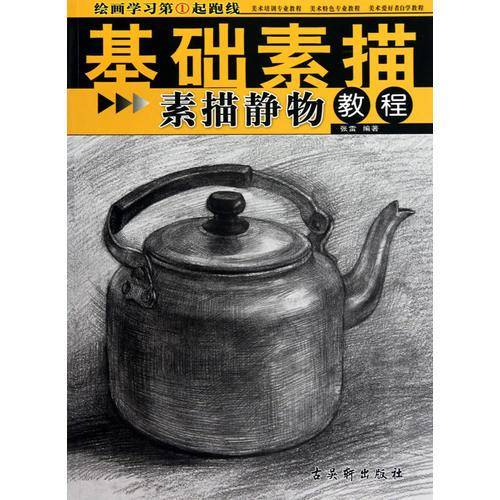 绘画学习第①起跑线基础素描《素描静物教程》