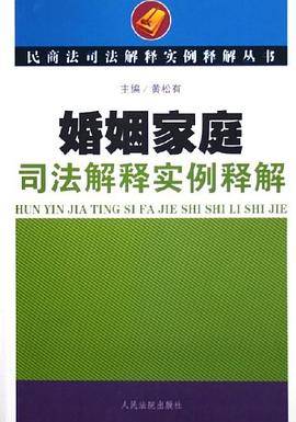 婚姻家庭司法解释实例释解