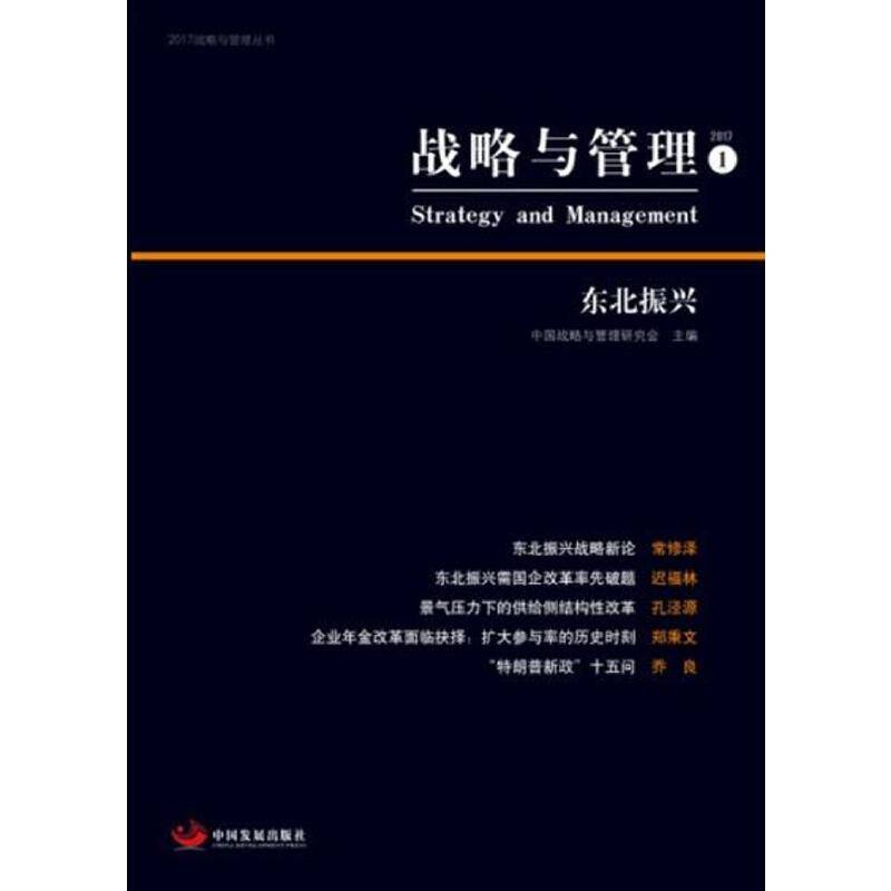 战略与管理. 1：东北振兴