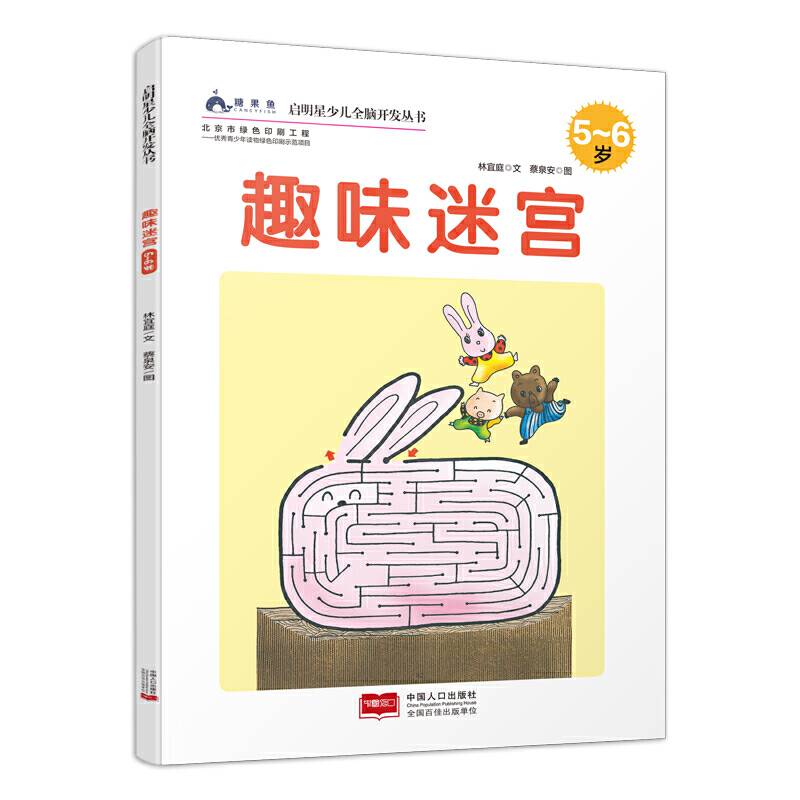 启明星少儿全脑开发丛书：趣味迷宫5～6岁