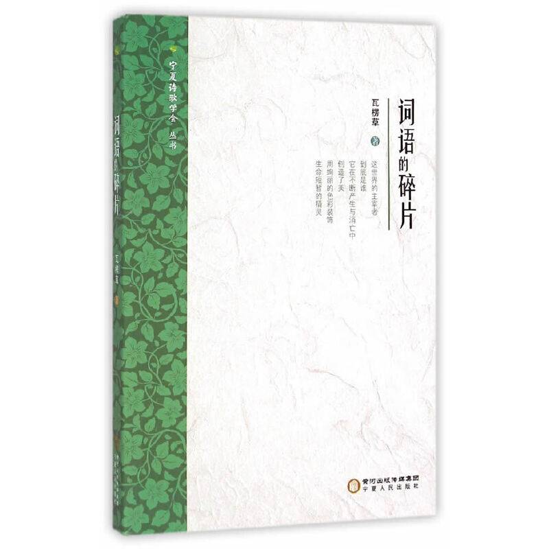 宁夏诗歌学会丛书：词语的碎片