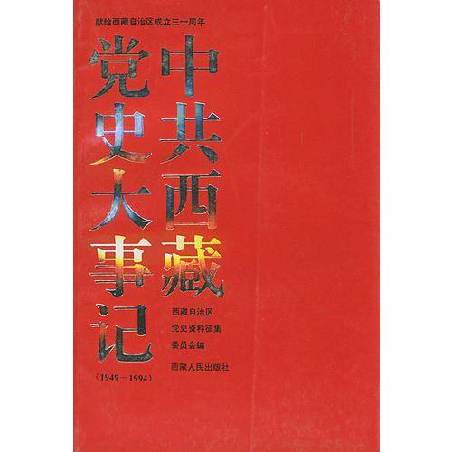 中共西藏党史大事记