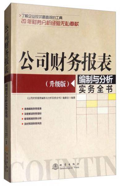 公司财务报表编制与分析实务全书