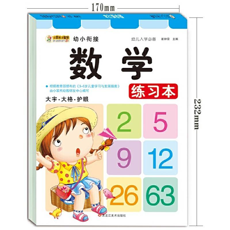 幼小衔接入学必备*数学练习本