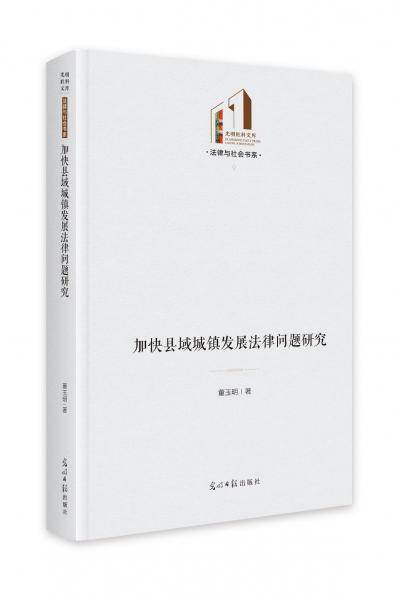 加快县域城镇发展法律问题研究 法学理论