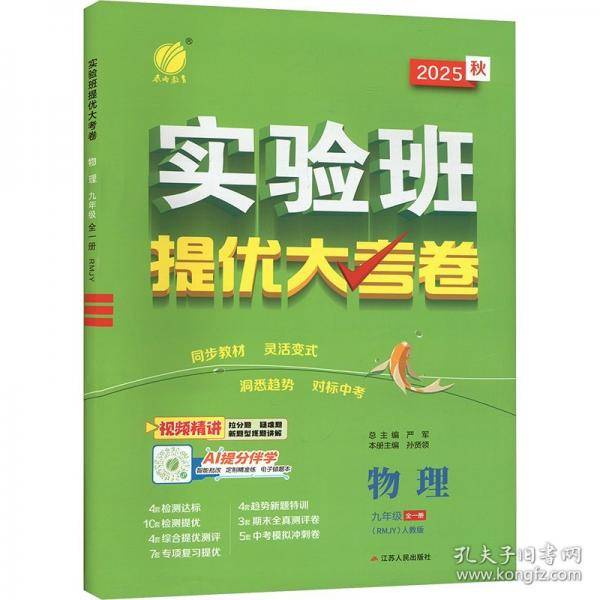 实验班提优大考卷 九年级全一册