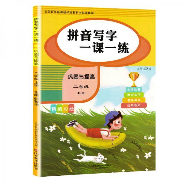 拼音写生字一课一练：巩固与提高分册二年级上册（人教部编版）