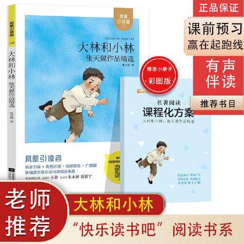 新编语文快乐读书吧阅读书 大林和小林 小学语文教材推荐经典阅读 有声伴读 精美插图版