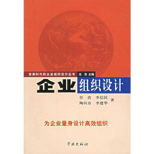 企业组织设计——变革时代的企业组织设计丛书