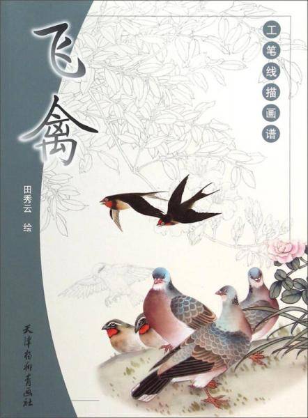 工笔线描画谱：飞禽