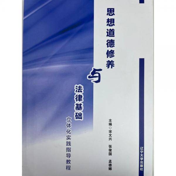 思想道德修养与法律基础立体化实践指导教程 宋文兴 辽宁大学出版社 9787569801002