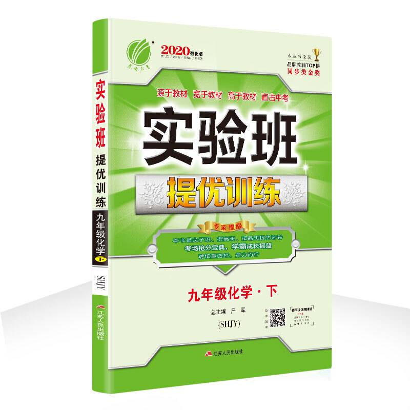 实验班提优训练 初中 化学 九年级  沪教版SHJY 春雨教育·2020春