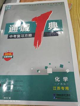 通城1典 中考复习方略 化学 江苏专用