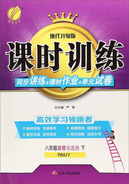 课时训练同步讲练+课时作业+单元试卷：道德与法治（下八年级RMJY换代升级版）