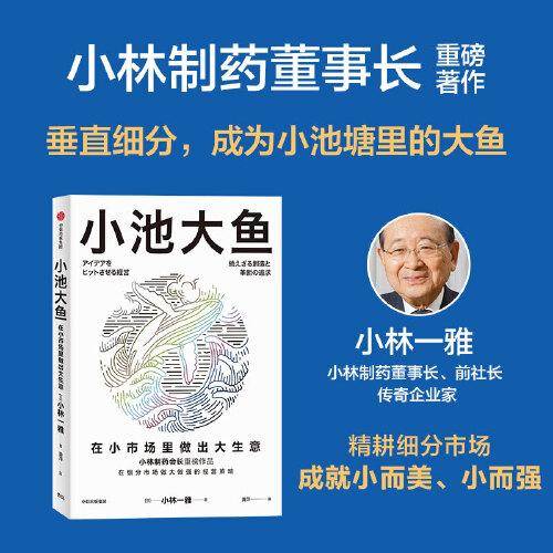 小池大鱼：小林制药董事长 小林一雅著 垂直细分 在小市场里做出大生意
