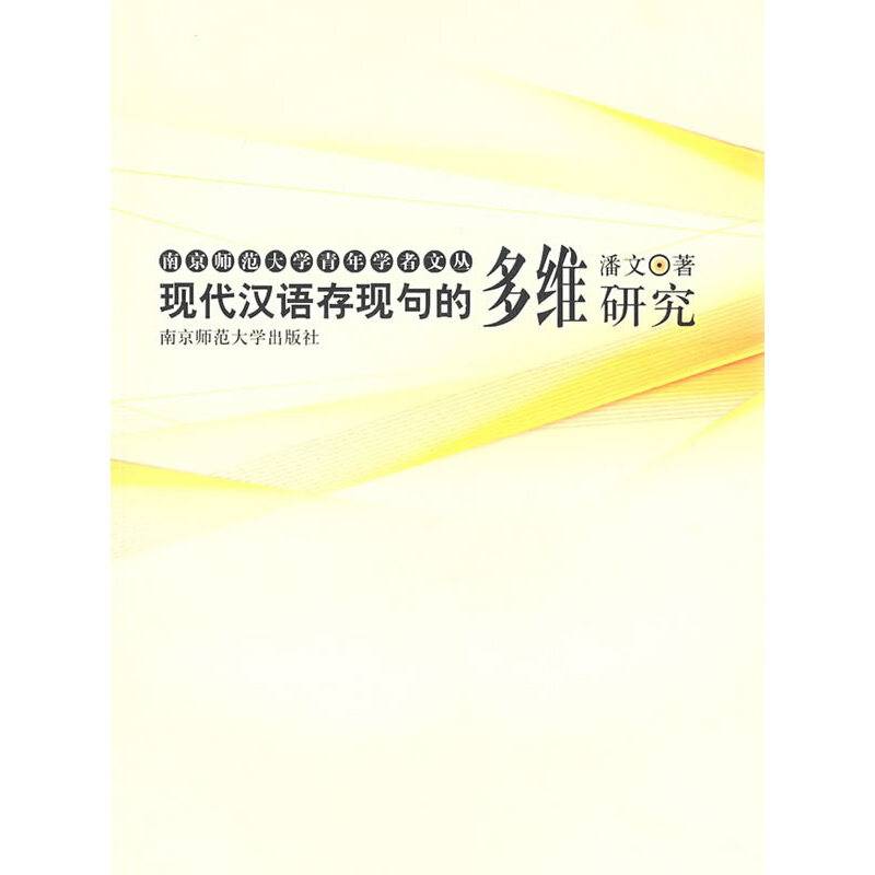 现代汉语存现句的多维研究