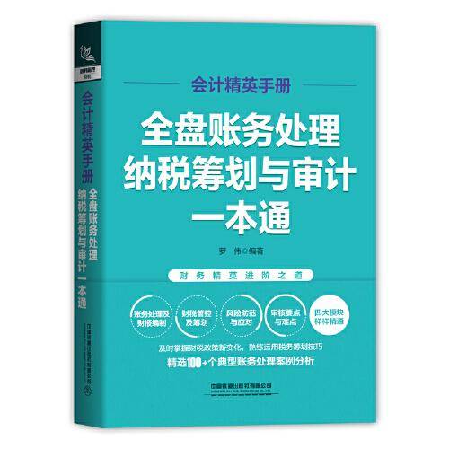会计精英手册：全盘账务处理、纳税筹划与审计一本通