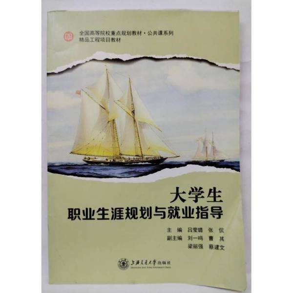 大学生职业生涯规划与就业指导 吕莹璐 张侃主编 上海交通大学出版社 9787313208743