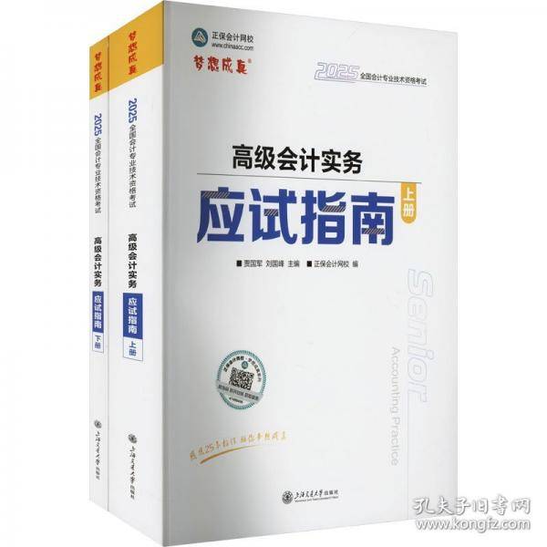 高级会计实务应试指南