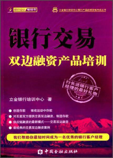 银行交易双边融资产品培训