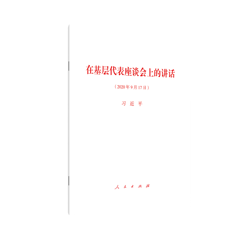 在基层代表座谈会上的讲话