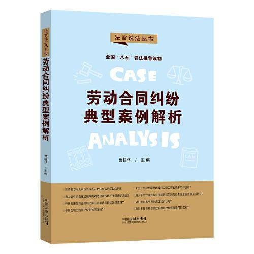 劳动合同纠纷典型案例解析·法官说法丛书（第二辑）（“八五”普法用书）