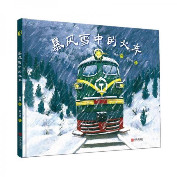 暴风雪中的火车