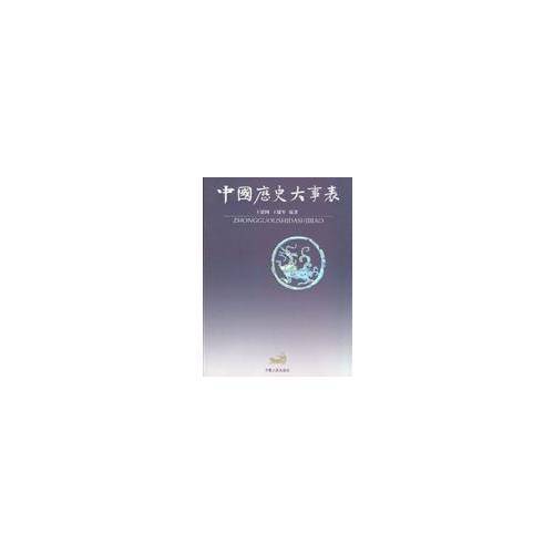 中国历史大事表