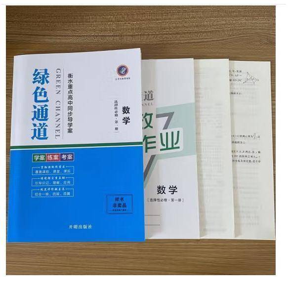 绿色通道（衡水重点高中同步导学案）数学选择性必修第一册