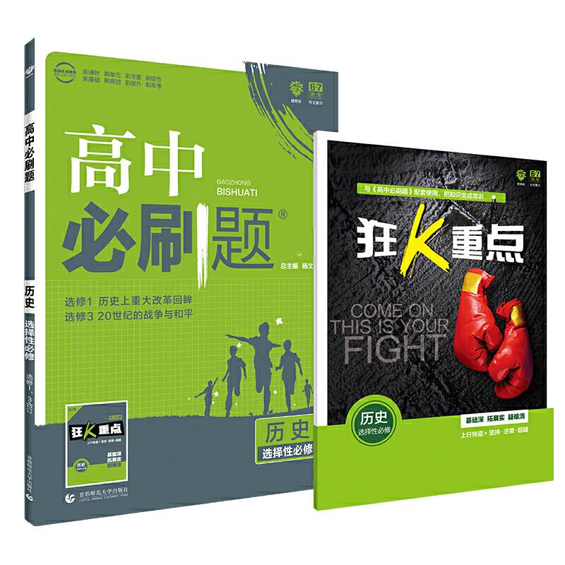 理想树67高考2020新版高中必刷题历史选修人教版 高中同步练习用书
