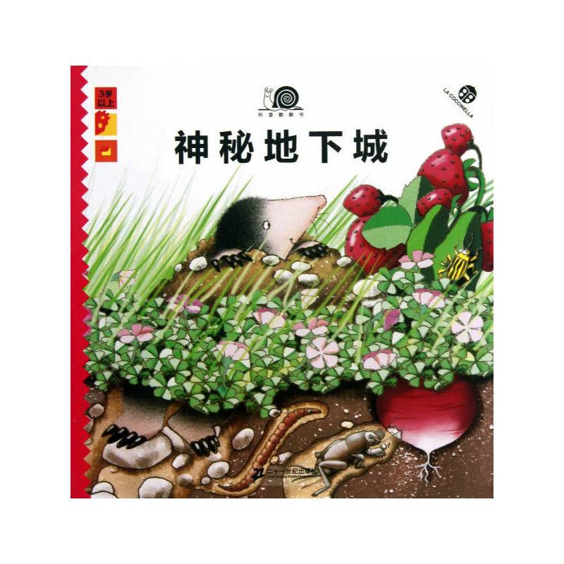 科普翻翻书：神秘地下城（3岁以上）