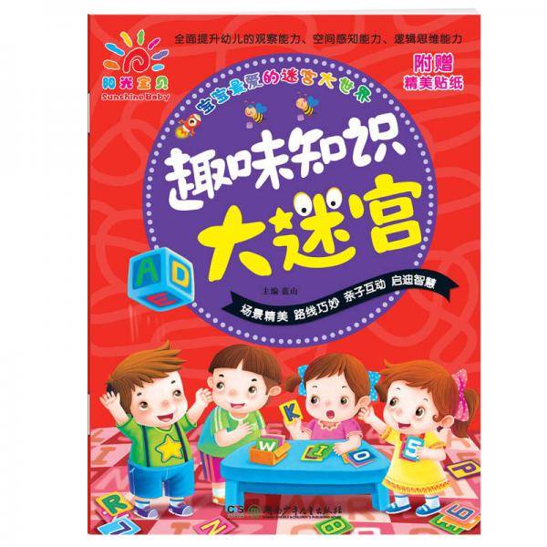 阳光宝贝·宝宝最爱的迷宫大世界：趣味知识大迷宫