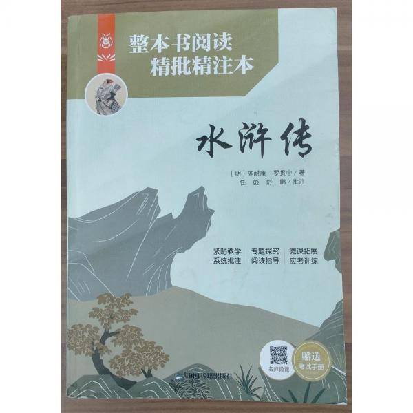 整本书阅读精批精注本水浒传