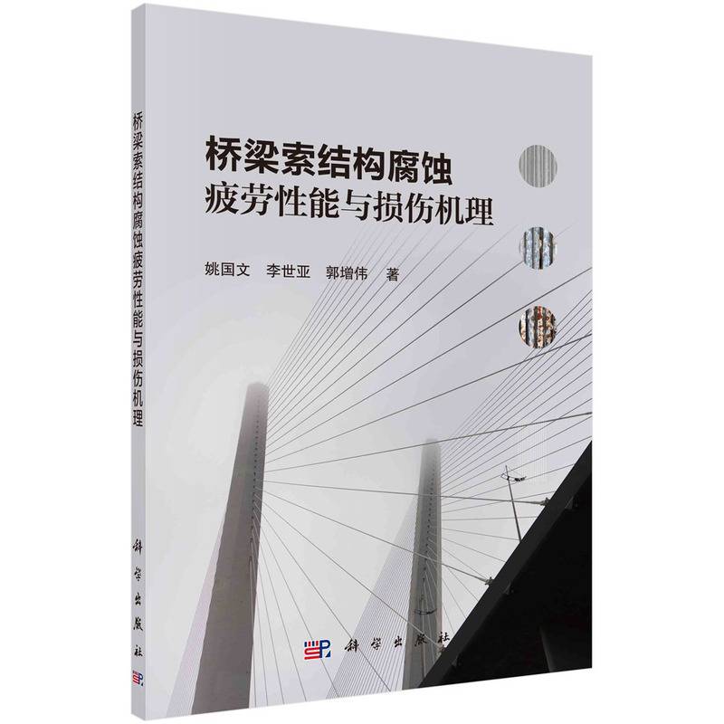桥梁索结构腐蚀疲劳性能与损伤机理