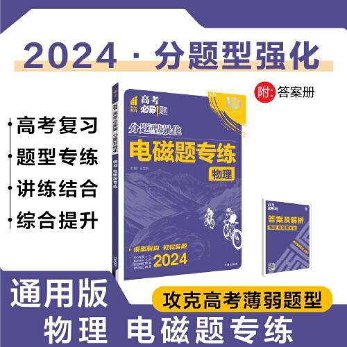 2024版理想树高考必刷题 分题型强化 物理 电磁题专练 高三复习资料 通用版