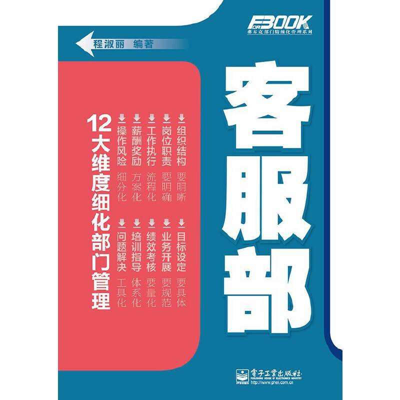 弗布克部门精细化管理系列——客服部