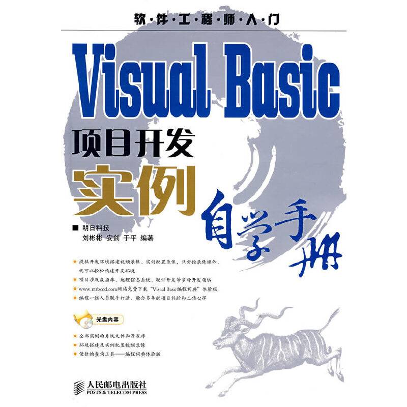 Visual Basic项目开发实例自学手册