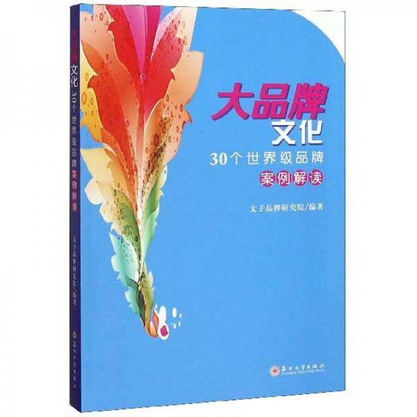 大品牌文化：30个世界级品牌案例解读