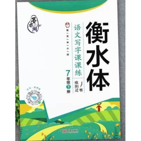 衡水体写字课课练 字墨文秀一手漂亮字