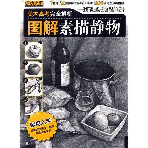 图解素描静物
