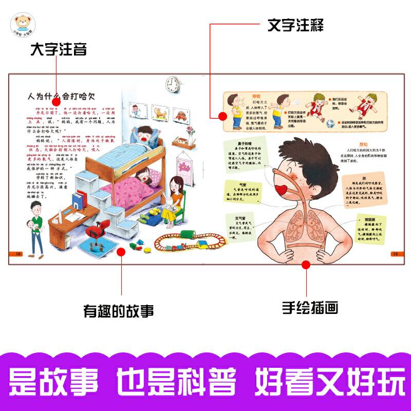 十万个为什么幼儿版独一无二的我3-6岁3D趣味立体翻翻书拉拉书科普启蒙