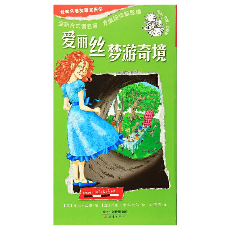经典名著故事全景图_爱丽丝梦游奇境