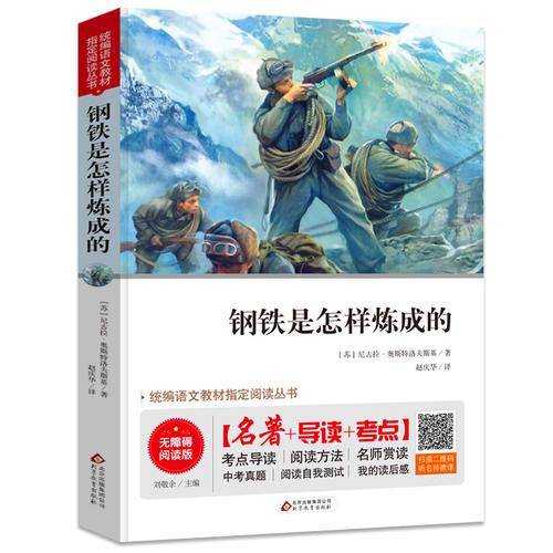 钢铁是怎样炼成的 七年级 无障碍阅读+中考真题 统编语文教材指定阅读丛书