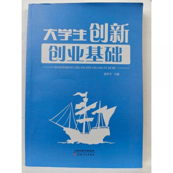 大学生创新创业基础 袁轩宇主编 天津人民出版社 9787201164137