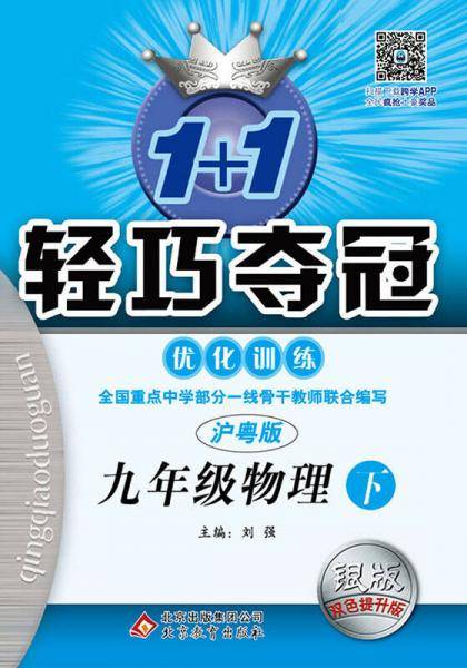 轻巧训练：九年级物理（下）・沪粤版 2019春