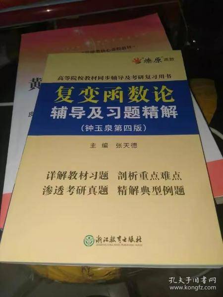 复变函数论辅导及习题精解第四版