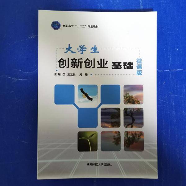 大学生创新创业基础 王卫民 周赣主编 湖南师范大学出版社 9787564836030