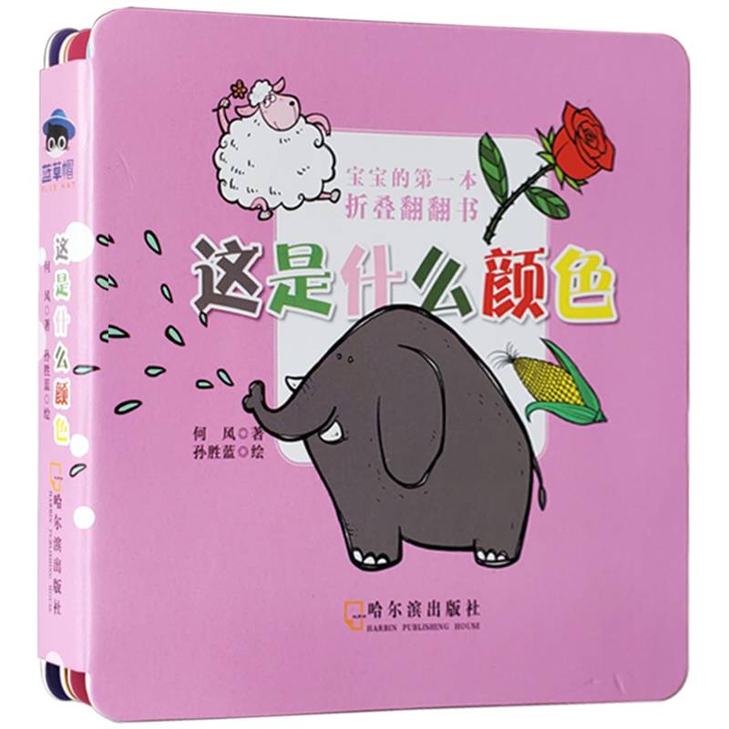 森林鱼童书・宝宝的第一本折叠翻翻书：这是什么颜色