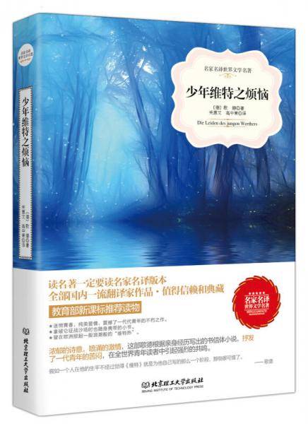 少年维特之烦恼/名家名译世界文学名著-教育部新课标推荐读物