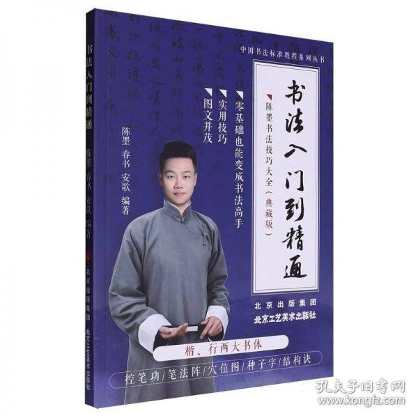 书法入门到精通 陈墨书法技巧大全